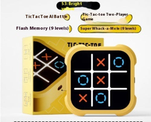 Educational Tictactoe Three-character Chess Rice Chess Children's Toys