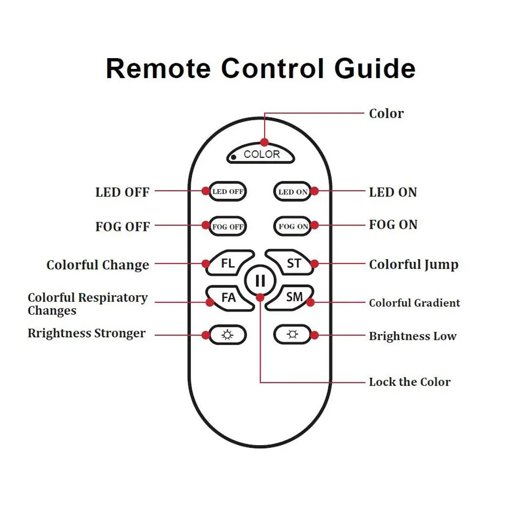 Disco Party automatic fog machine LED-600PLUS  wedding club fogger DJ remote smoke device