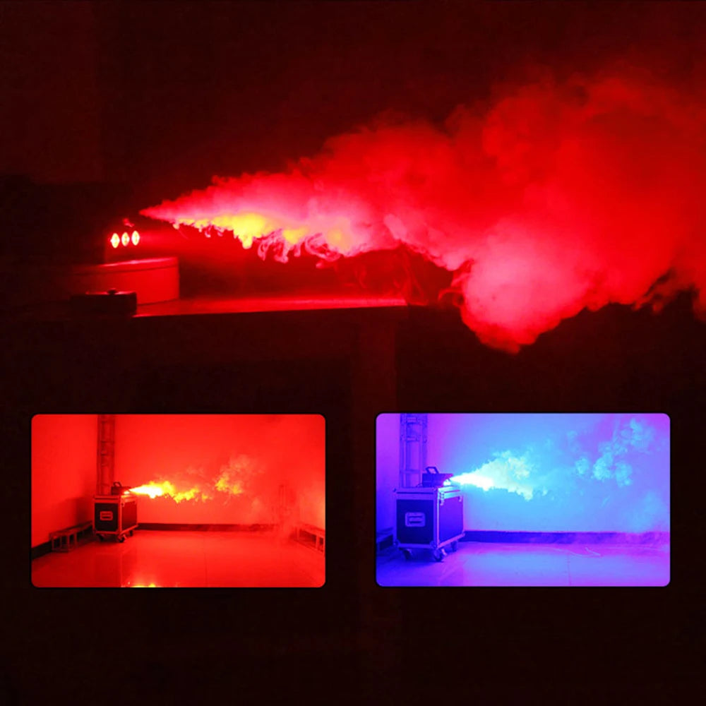 Disco Party automatic fog machine LED-600PLUS  wedding club fogger DJ remote smoke device