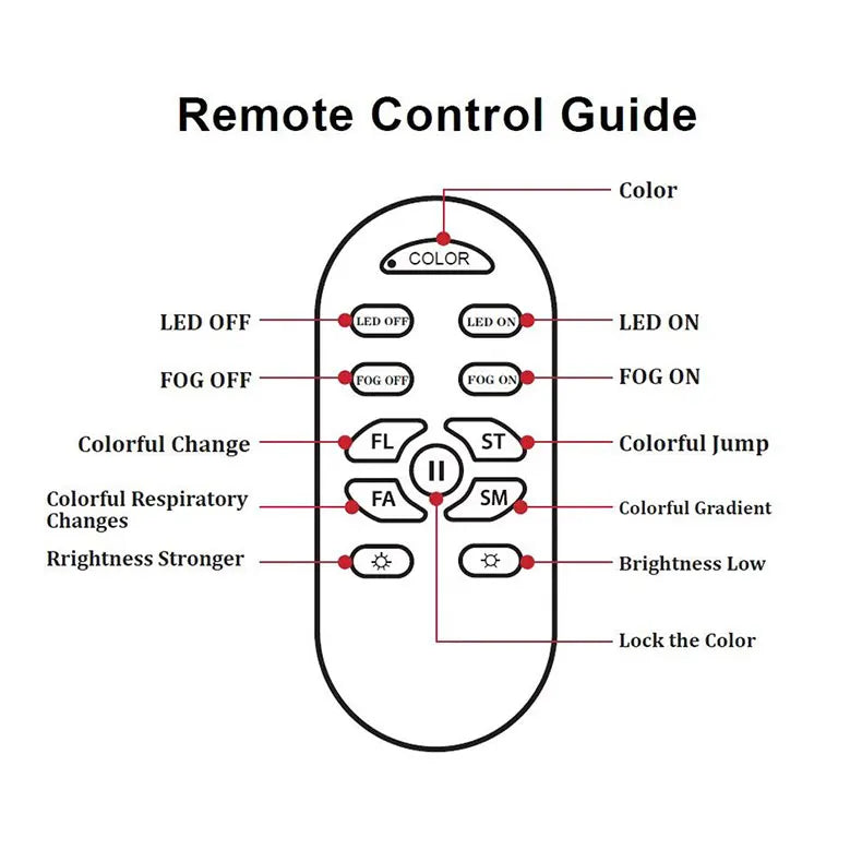 Disco Party automatic fog machine LED-600PLUS  wedding club fogger DJ remote smoke device